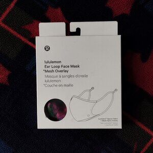 lululemon Ear Loop Face Mask w/ Mesh Overlay